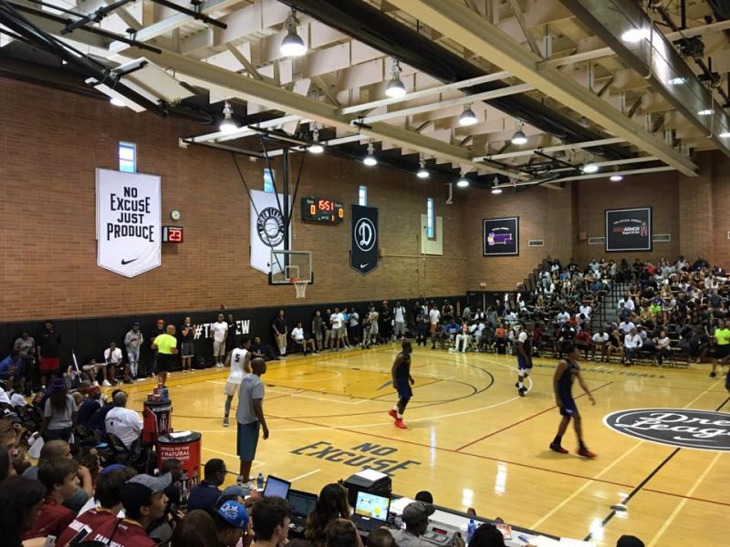 美國洛杉磯 Drew League 德魯聯盟。圖片來源：謝宗融
