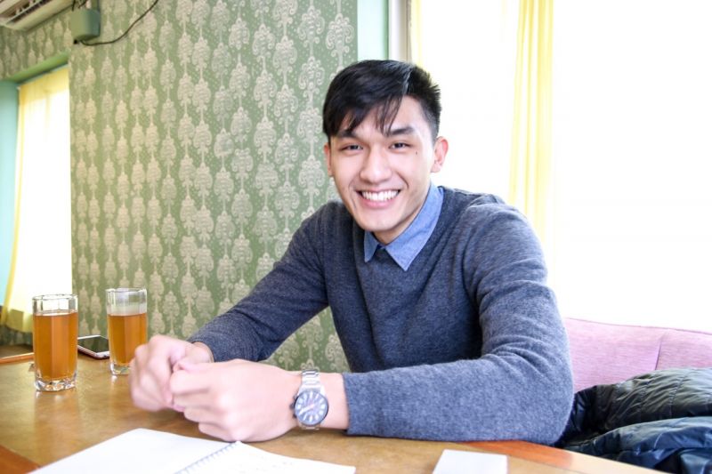 陽光開朗的外表卻有一顆沉著穩重的內心。圖片來源：籃球筆記