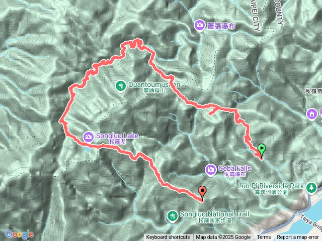 29250711-13 崙埤接南勢溪溯源松蘿湖