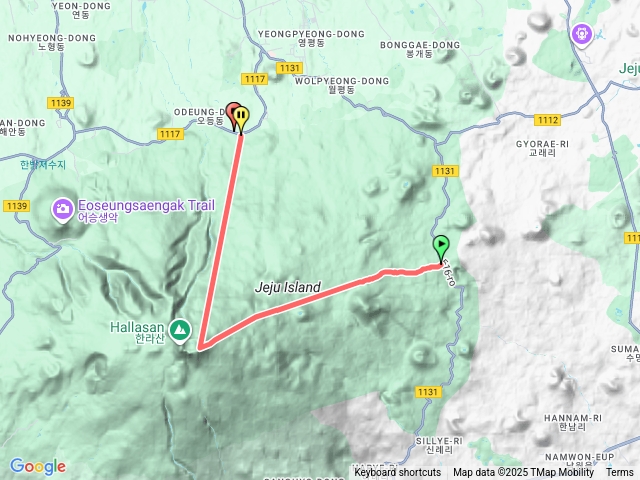 韓國濟州漢拏山