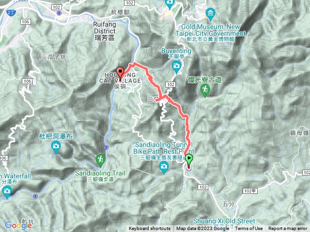 金字碑古道+三貂嶺山