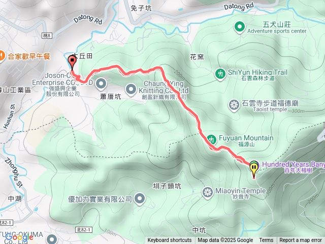 龜山福源山步道20250809
