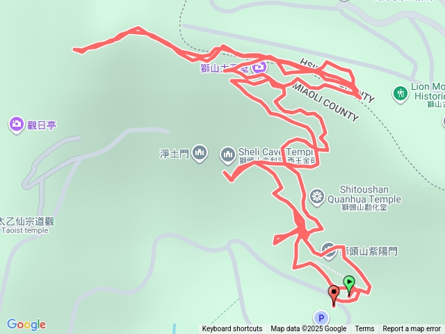 苗栗獅頭山預覽圖