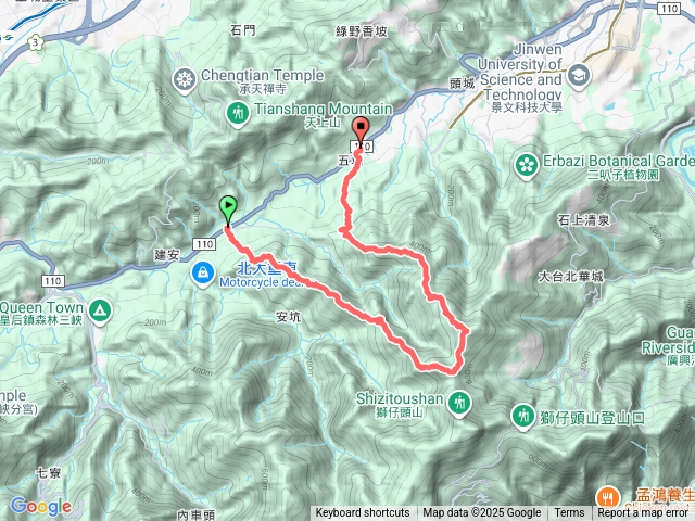 新店安坑五山縱走