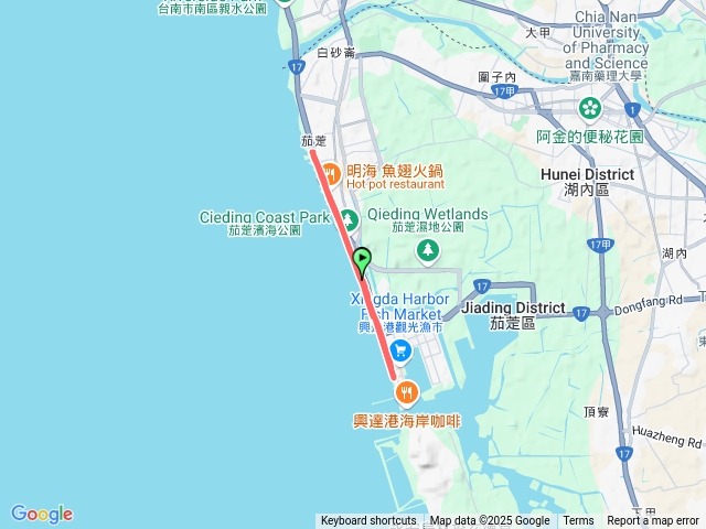 茄萣海岸慢跑