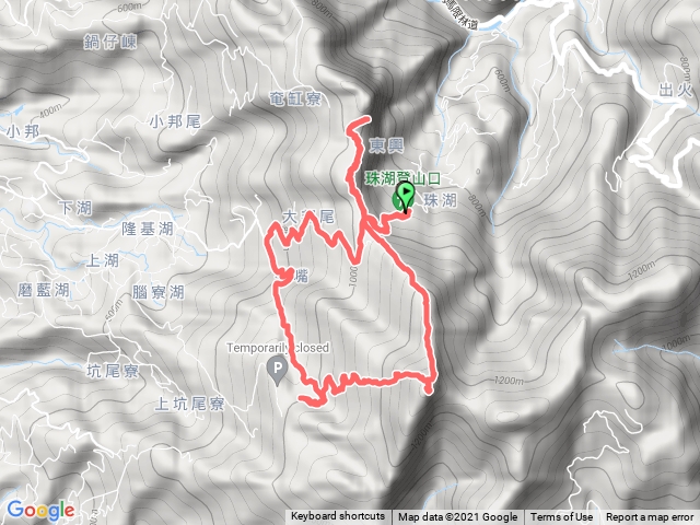 珠湖、馬那邦山、天然湖、上湖O型縱走＋細道邦山