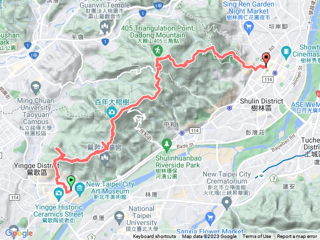 鶯歌樹山縱走