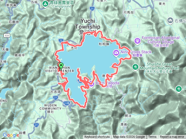 月潭夏季環湖認證