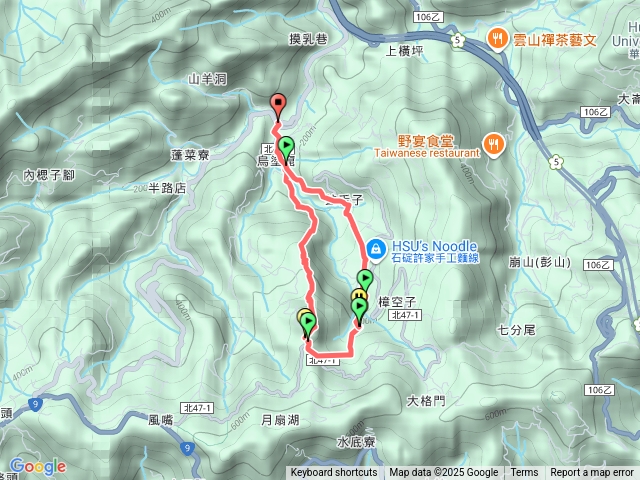 月扇湖古道月扇湖山四分子古道預覽圖