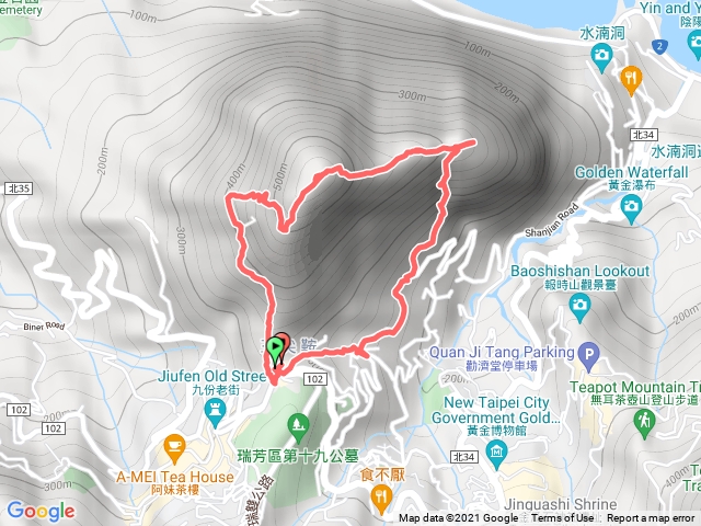 基隆山+東峰 o型走