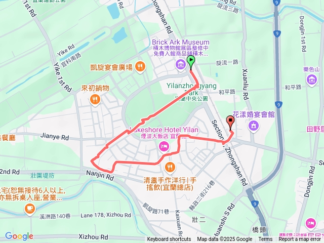 雙園自行車道-中央公園-凱旋國中-煙波飯店預覽圖