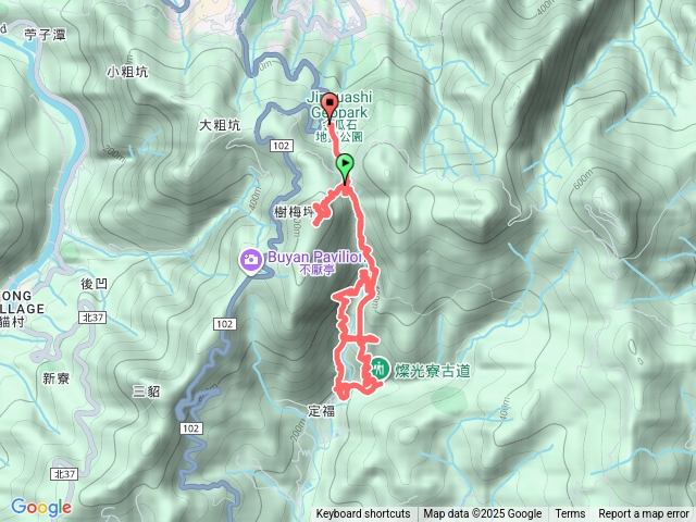 百二崁古道-貂山古道-黃金隧道-牡丹山