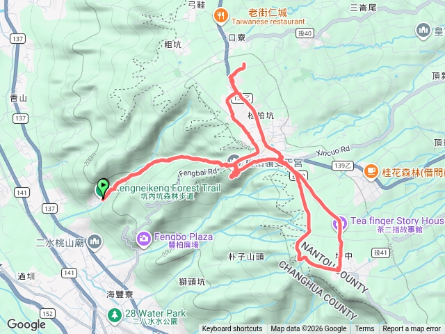 坑內坑順走口寮山及獅子頭山預覽圖