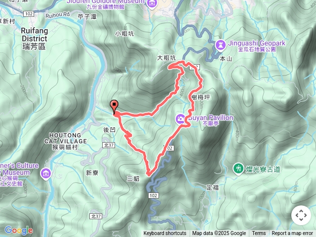 金字碑-大粗坑古道-O型