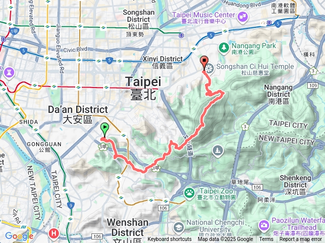 福州山，東埔山東峰，耀米古道，馬蹄灣，95峰，虎山步道，慈惠堂