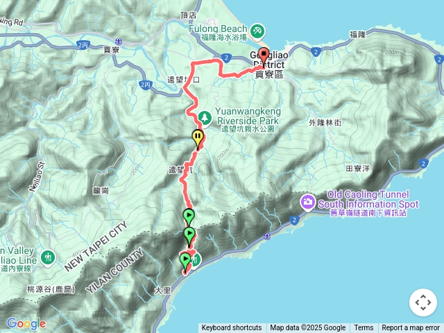 草嶺古道-大里上福隆下