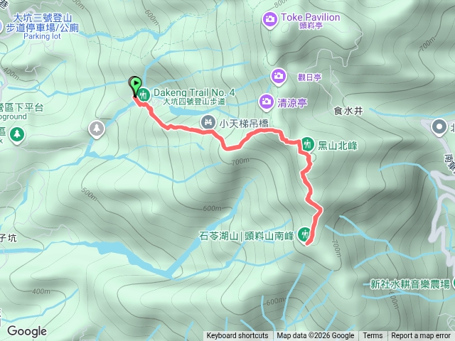 大坑4號上石苓湖山預覽圖