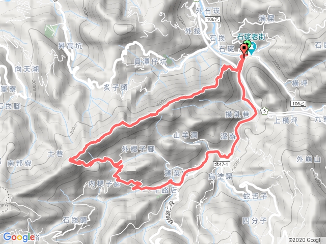 筆架山北/南峰 O型縱走