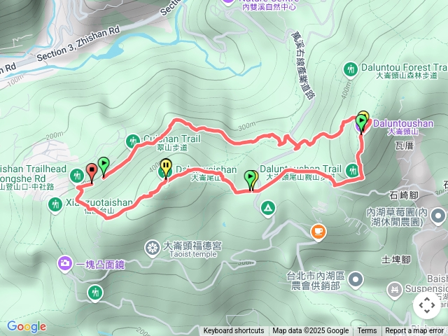 大崙尾山翠山步道