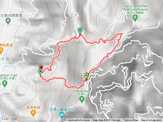 1101130笠頂山後山上第四條下