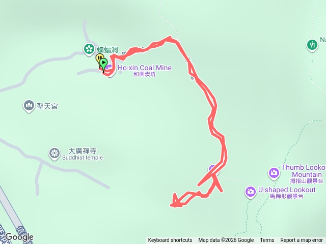 和興礦坑_忍字碑下切左側溪谷半路_和興礦坑