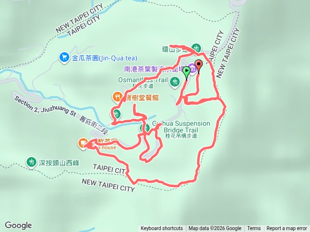 南港茶山步道群(2026-10-11)