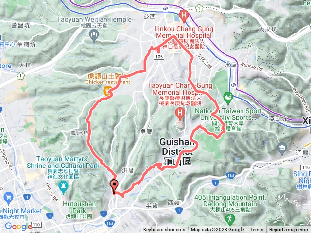 楓小-國體-園區-警大-土雞城