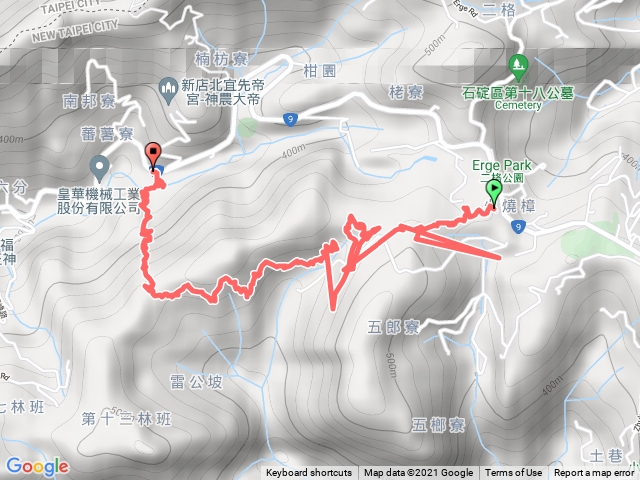 雷公埤、蕃薯寮古道