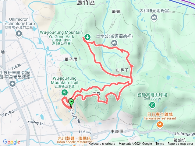 五酒桶山步道