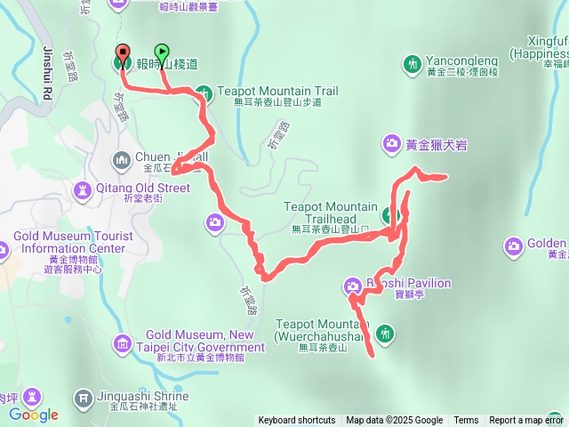 茶壺山基隆山登頂