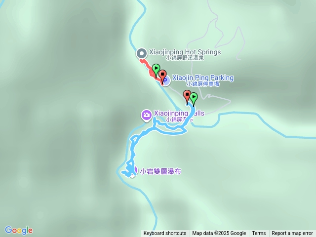 新竹尖石 小錦屏溫泉步道+小錦屏野溪溫泉