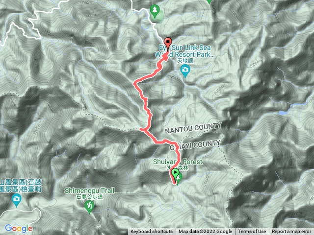 水漾森林（鹿屈山、前鋒、抄捷徑）