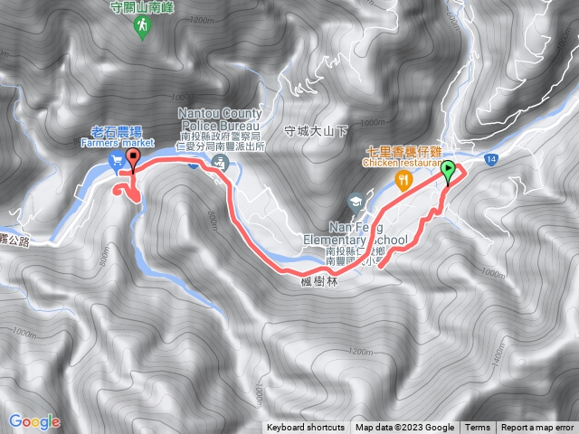 楓樹林山&內楓仔林山20231029