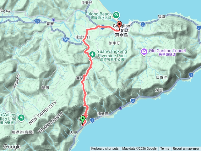 草嶺古道-大里出發預覽圖