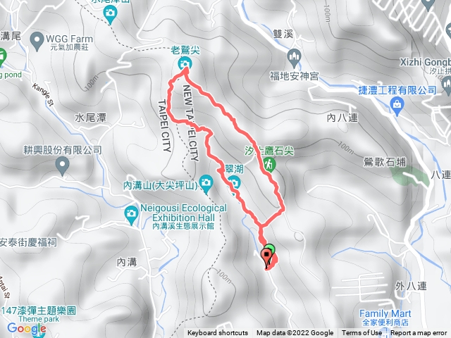 內溝山步道