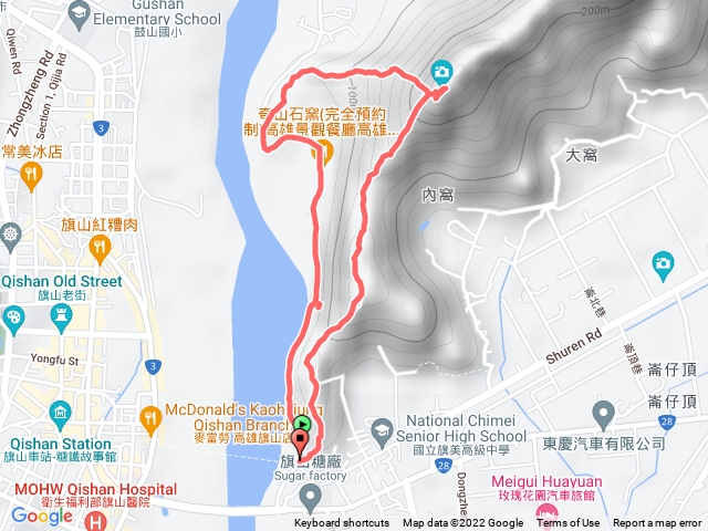 旗尾山（登山口三上一下）