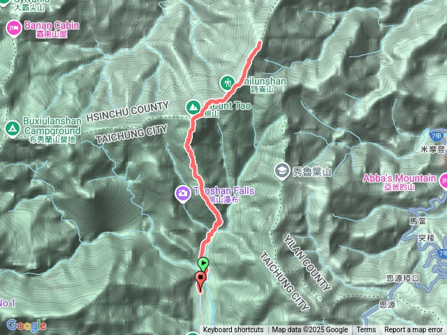武陵二秀單攻桃山加喀拉業山預覽圖