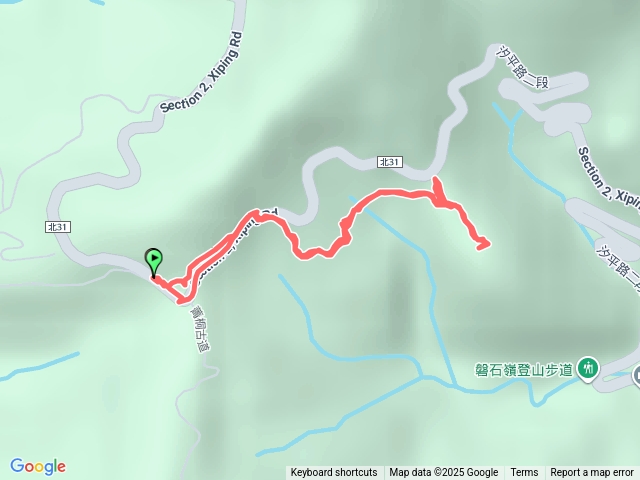 新北平溪屏風山巡山