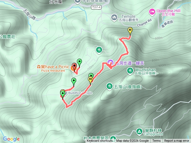 115/1/29五指山橫向步道預覽圖