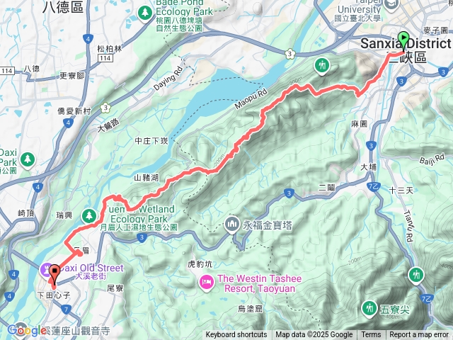 2025 11 16 三溪縱走