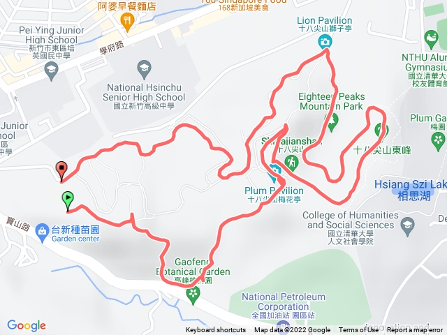 十八尖山步道