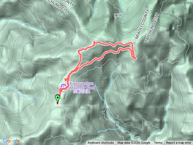 小雪山防火巷 小雪山林道 天池O形預覽圖