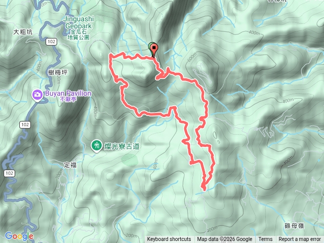 燦光寮古道--楊廷理古道預覽圖