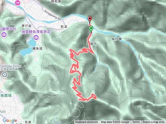 埔里橫屏山+西峰