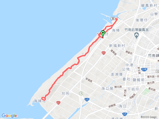 竹南海濱森林步道