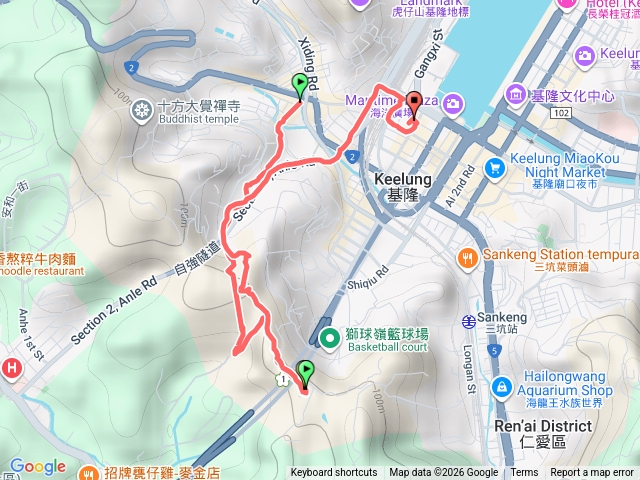 劉銘傳隧道獅球嶺