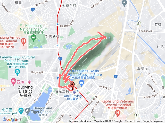 半屏山北峰碉堡一遊