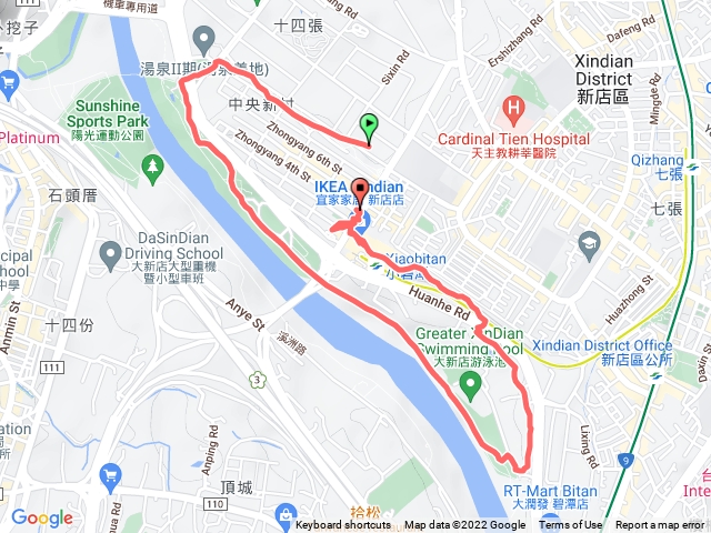 小碧潭河濱美河市