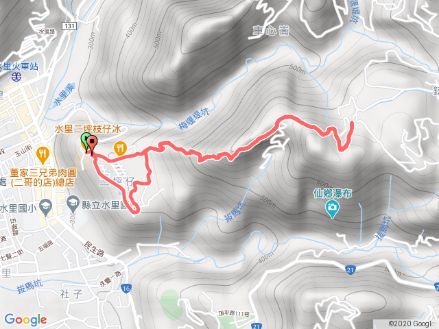 水沙蓮古道土地公鞍部來回