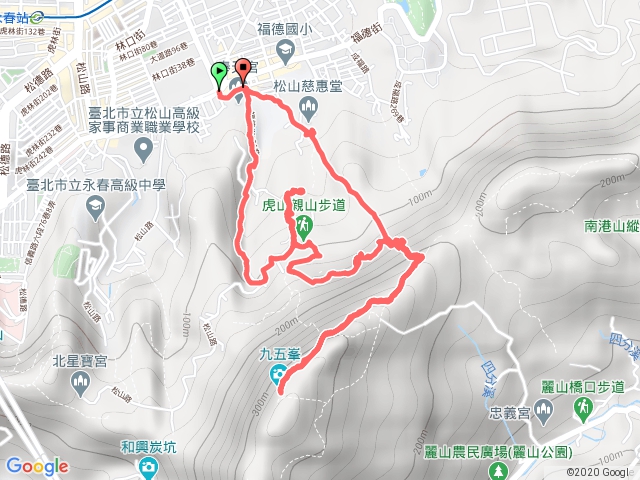 慈惠堂連走九五峰、復興園、四壽亭